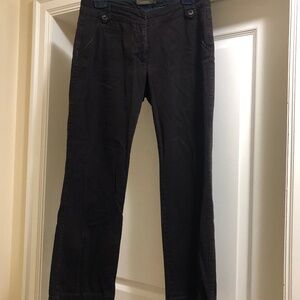 Sandwich size 40 brushed cotton pant chocolate brown